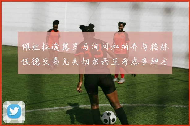 佩杜拉透露罗马询问加纳乔与格林伍德交易无关切尔西正考虑多种方案